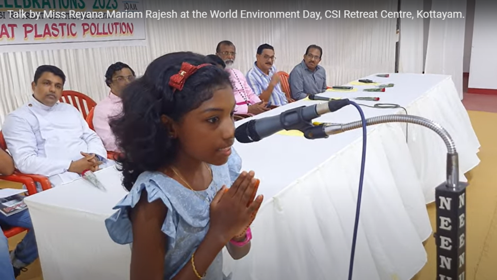 World Environmental Day 2023 - Reyana Mariam Rajesh